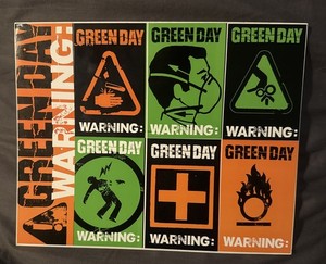 Green Day Warning | eBay