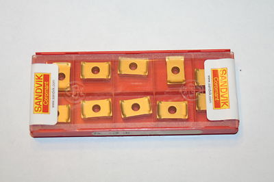(Lot of 10) Sandvik Coromant 009242N49 Carbide Inserts, GRADE 2040 * NEW *