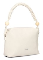 Zwei Perla PE60 Schultertasche UmhäNgetasche Tasche Cream White Creme Neu
