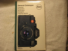 LEITZ GENERAL CATALOGUE 7/1977 FREE SHIPPING