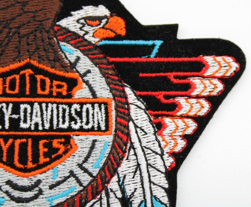 HARLEY DAVIDSON Dreamcatcher Motorcycle Jacket Embroidered Patch 5" x 3.75" NEW - Picture 5 of 11