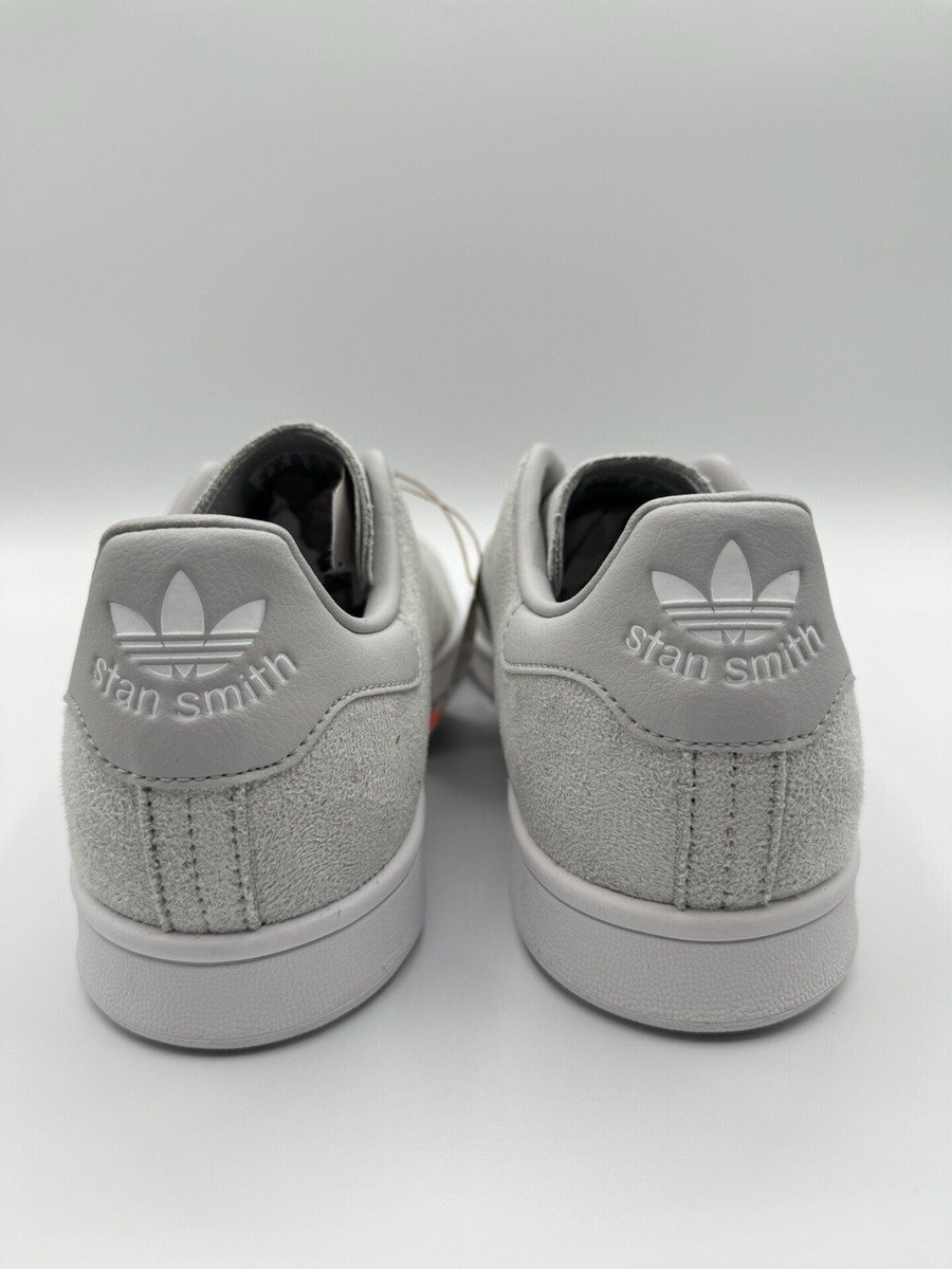 Adidas Men's Stan Smith Originals Size 7 Suede Triple Grey Adidas Men's Stan Smith Originals Size 7 Suede Triple Grey