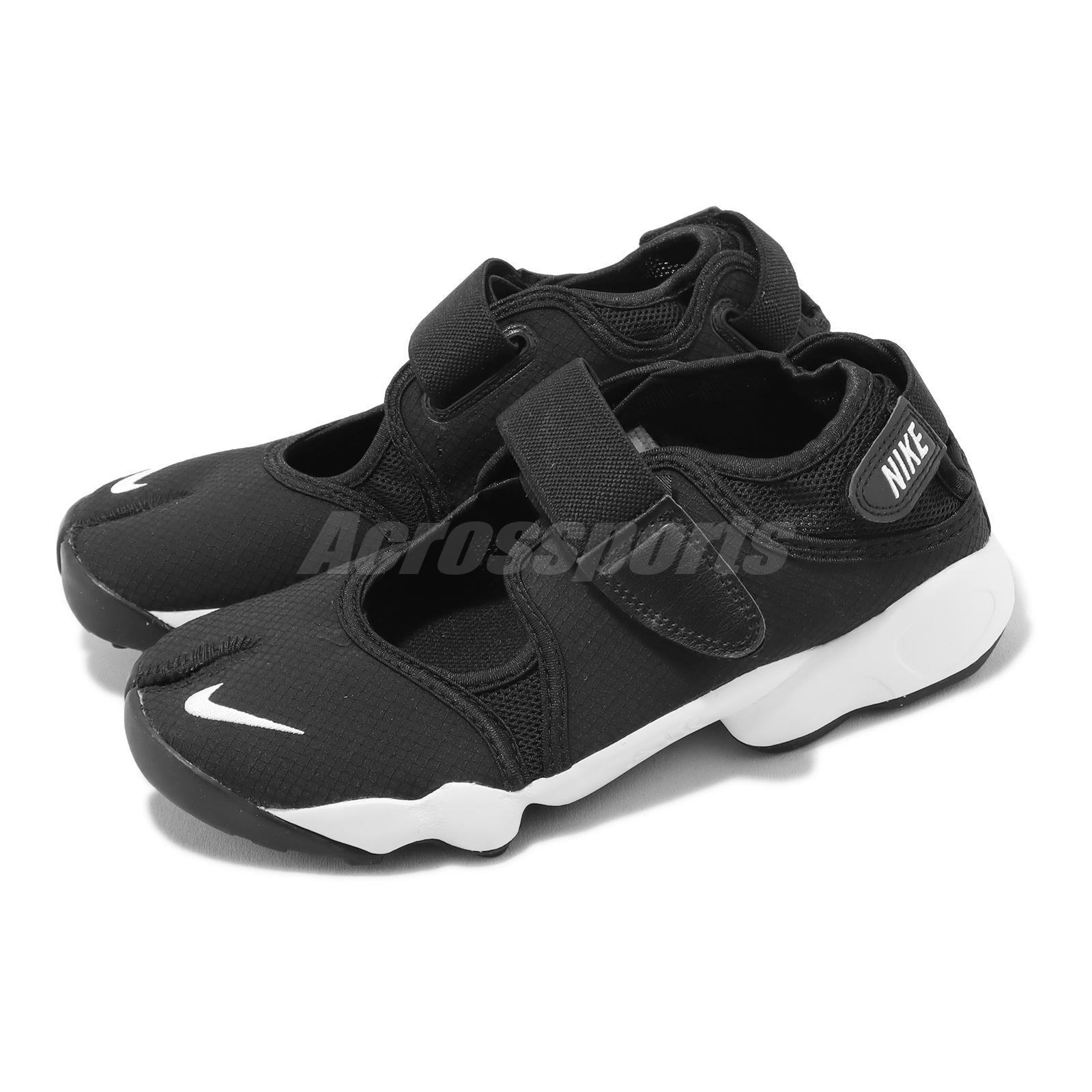 Nike Wmns Air RIFT BR Breathe черно-белые женские повседневные туфли DN1338-003