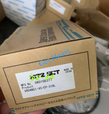 1PC KITZ VRD4MSI-VC-EP-316L 1/4 manual high-pressure diaphragm valve