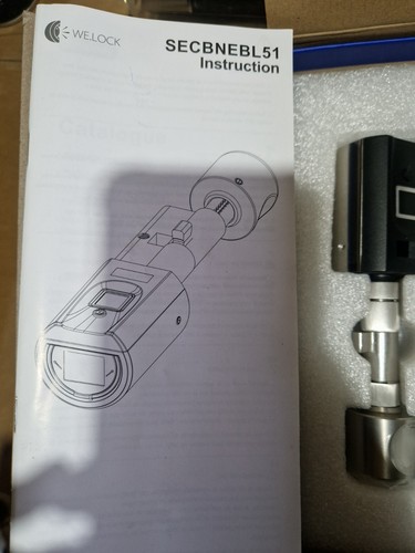 WELOCK SECBNEBL51 Fingerabdruck Elektronischer Türschloss Haustür, RFID-Karte - Bild 2 von 2
