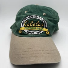 Cabelas Worlds Foremost Outfitter Outdoor Gear Strap back Hat Cap Baseball GR19