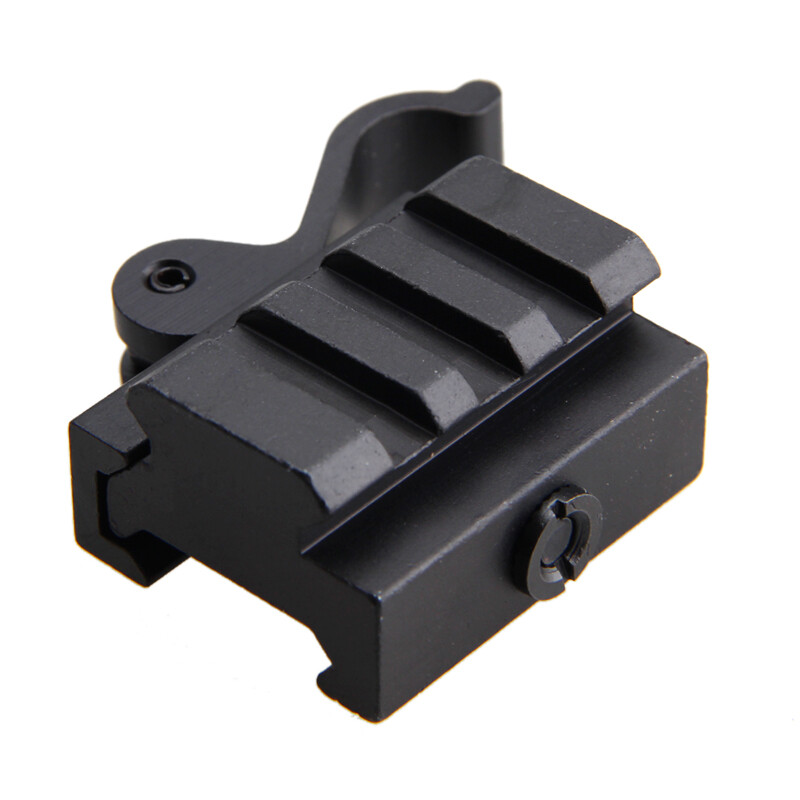 Gun 3 Slot Picatinny Rail Riser Mount Rail Quick Release 20mm Hunting ...