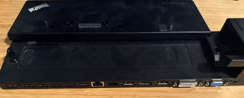 Genuine Lenovo ThinkPad Ultra Dock Type 40A2 Docking Station NO KEY - Photo 2/3