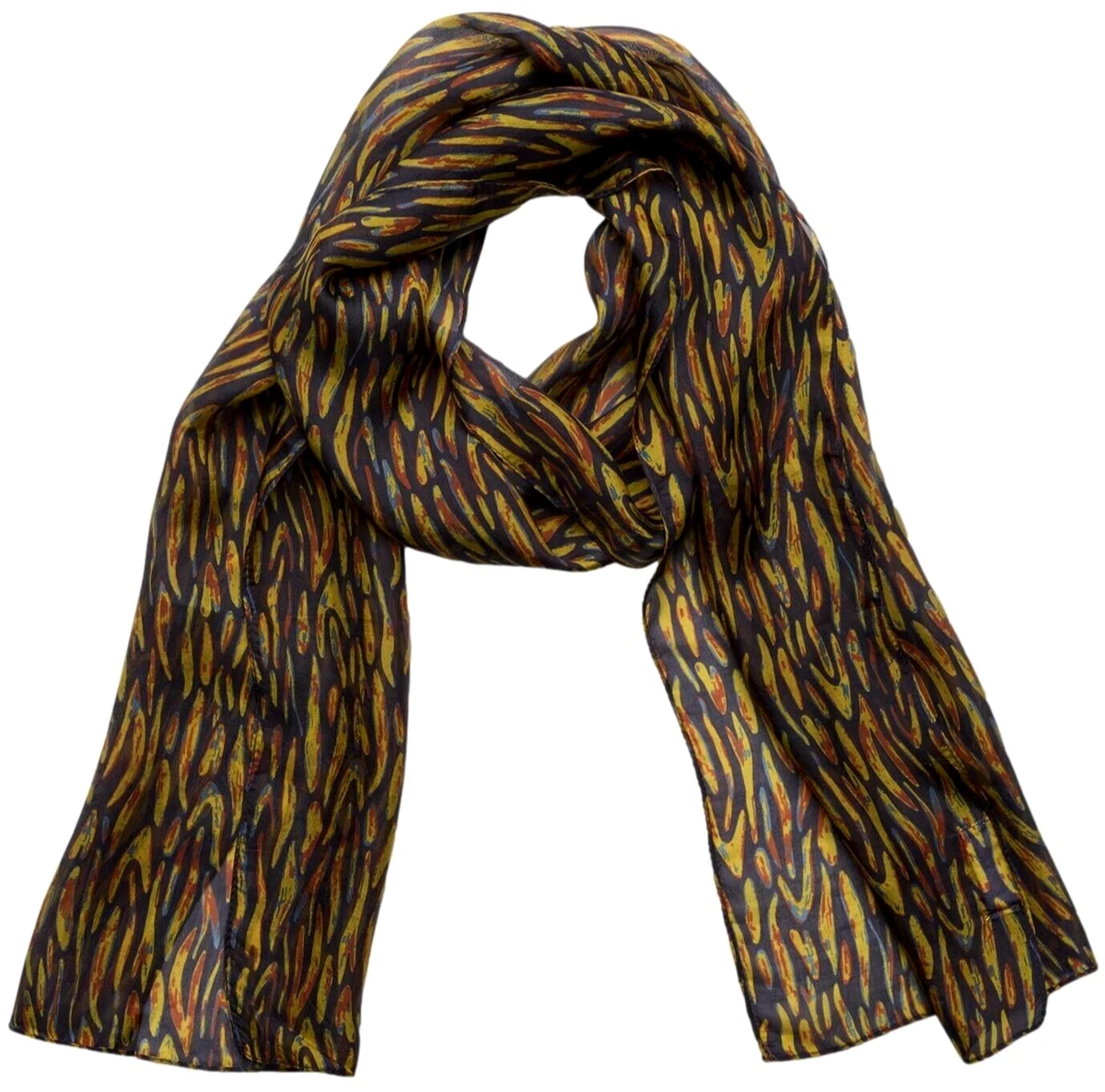 mustard ladies scarf