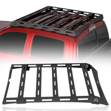 Roof Rack Cargo Luggage Carrier Basket Fit 2005-2023 Toyota Tacoma Double Cab