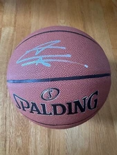 Tyler Herro Auto Spalding Super Tack Pro NBA Basketball - JSA COA