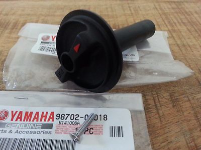 Blue Fuel Petcock Turn Lever Knob Screw For Yamaha YFM350 YFM400 YFM450 YFM660