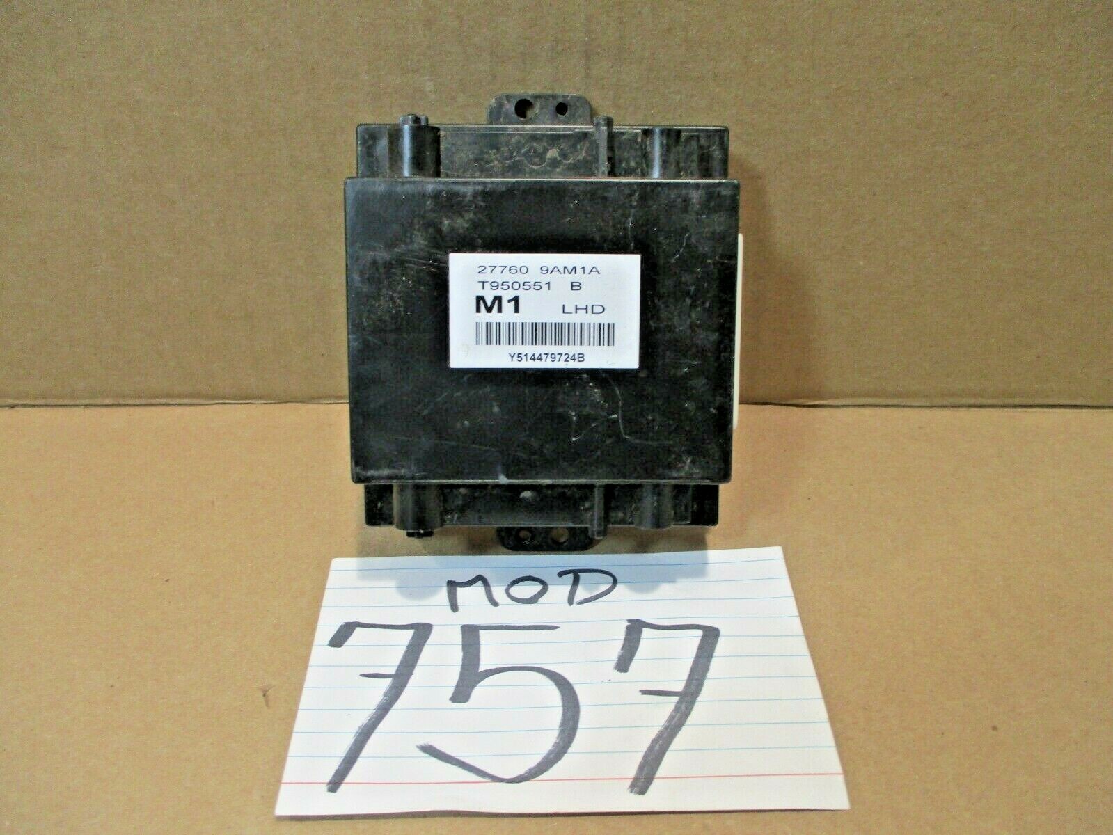2017 Nissan Sentra Temperature Control Module Computer #757-MOD 