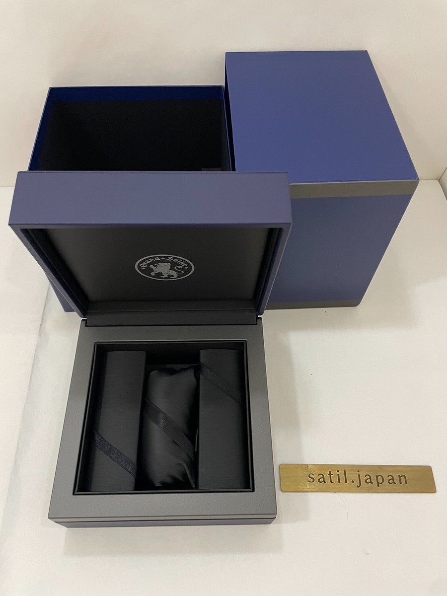 GrandSeiko ウォッチケース 非売品 グランドセイコー 特製ボックス ブルー 時計BOX 2本用 未使用品