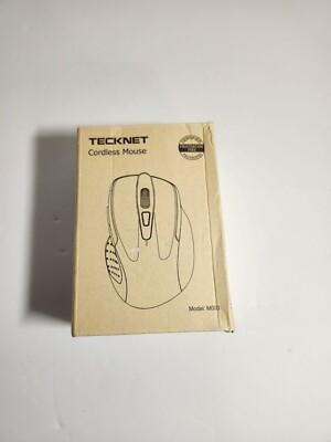 Tecknet Cordless Mouse M003 Blue New 