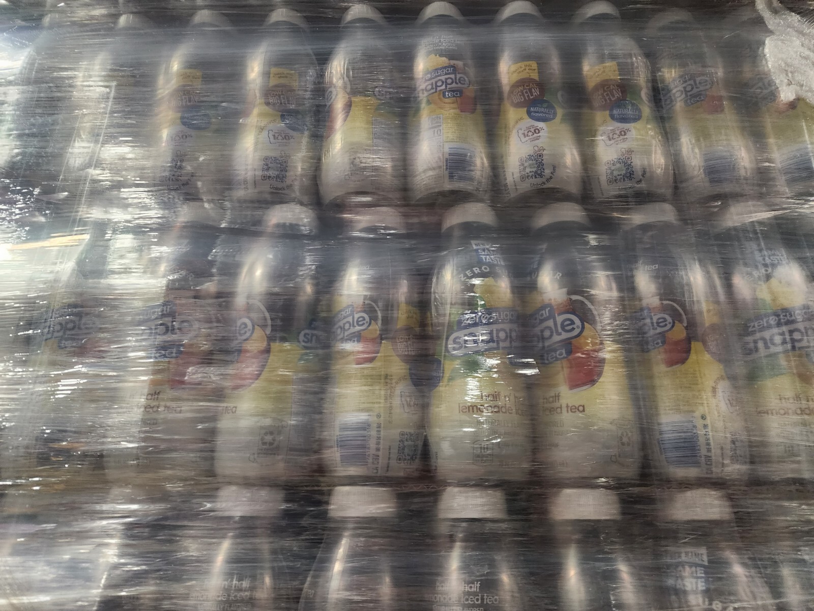 Snapple Zero Sugar Half & Half Iced Tea Lemonade 16oz 12pk FULL CASES