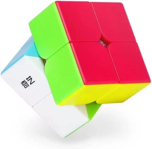 2 Pack of Classic Magic Cube  2x2 Smart Speed Cube Educational Game Brain Teaser - Image 4 of 4