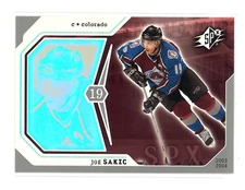 Joe Sakic 2003-04 SPx #21 Colorado Avalanche HOF!