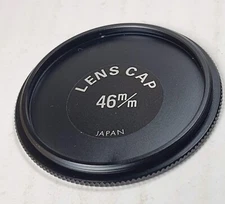 46mm Japan Metal Front Lens Cap Screw-in 46 mm High Quality E46 solid one piece