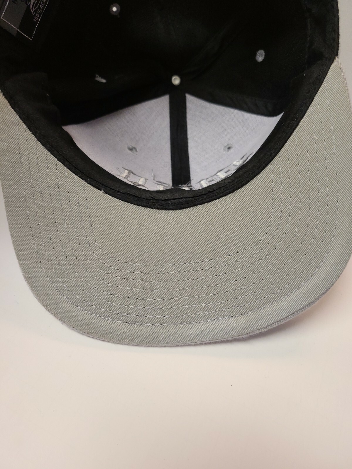 Headlines Snapback Black Gray Adjustable Cap - image 8