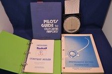 Vintage Pilot Book,Jeppesen Flight Computer,F...