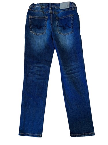 AG Adriano Goldschmeid The Stryker Boys Slim Straight Medium Dark Wash Jeans 10 - Picture 3 of 4
