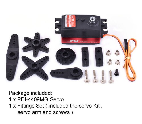 JX Servo PDI-4409MG 4.8-6.0V 9KG Metal Gear Digital Servo For 1/8 1/10 RC Car - Picture 10 of 10