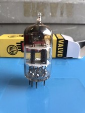 Valvo ECC81/12AT7 45 Degree D getter Welded P...