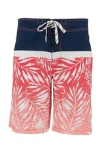 Ocean Pacific Men's Summer Quick Dry Swim Board Shorts Red/Blue Size S/ 28-30