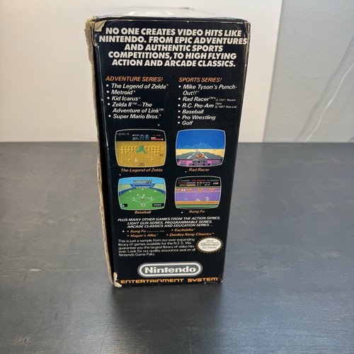 NES Action Set Nintendo Entertainment System nur Leerkarton mit Styropor Handbuch🔥 - Bild 9 von 24