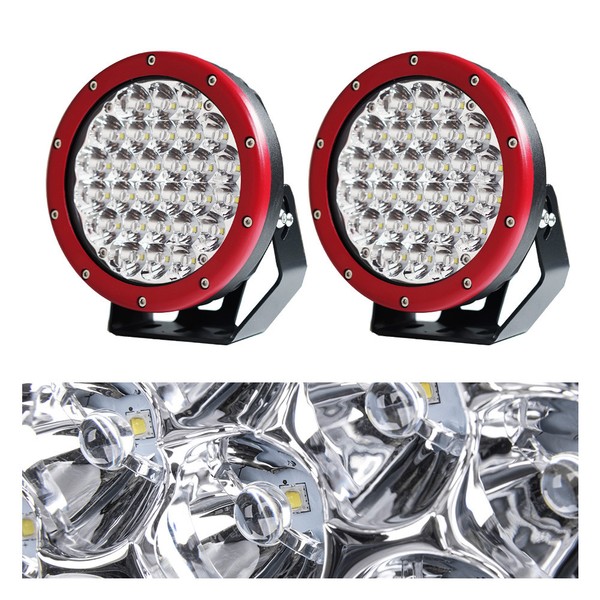 2x 7 Inch 280w CREE Spot LED Driving Lights Round Offroad 4x4 Car