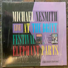 MINT MICHAEL NESMITH LIVE AT BRITT FESTIVAL & ELEPHANT PARTS Laserdisc Autograph