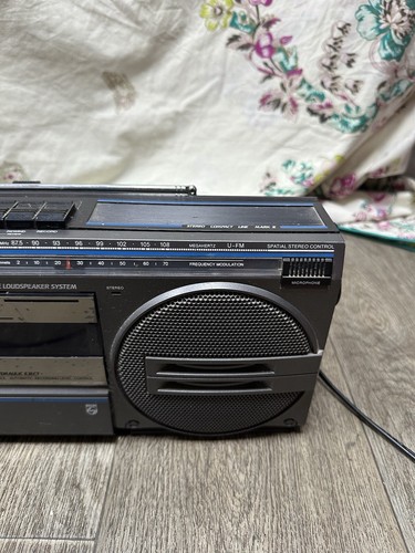 Registratore a cassette radio stereo vintage retrò Philips d8132/05r *parti o ricambi* - Foto 4 di 11