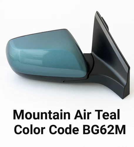 NEW MOUNTAIN TEAL mirror fits 15-16 Honda CR-V EX Passenger RT w/ Camera no heat