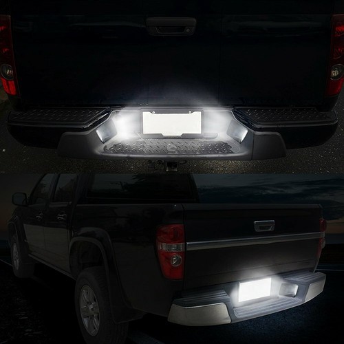 LED License Plate Light Assembly Replacement For 04-12 Chevy Colorado GMC Canyon - Picture 11 of 12