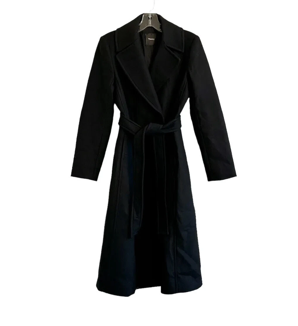 Theory perfect hotsell belted coat
