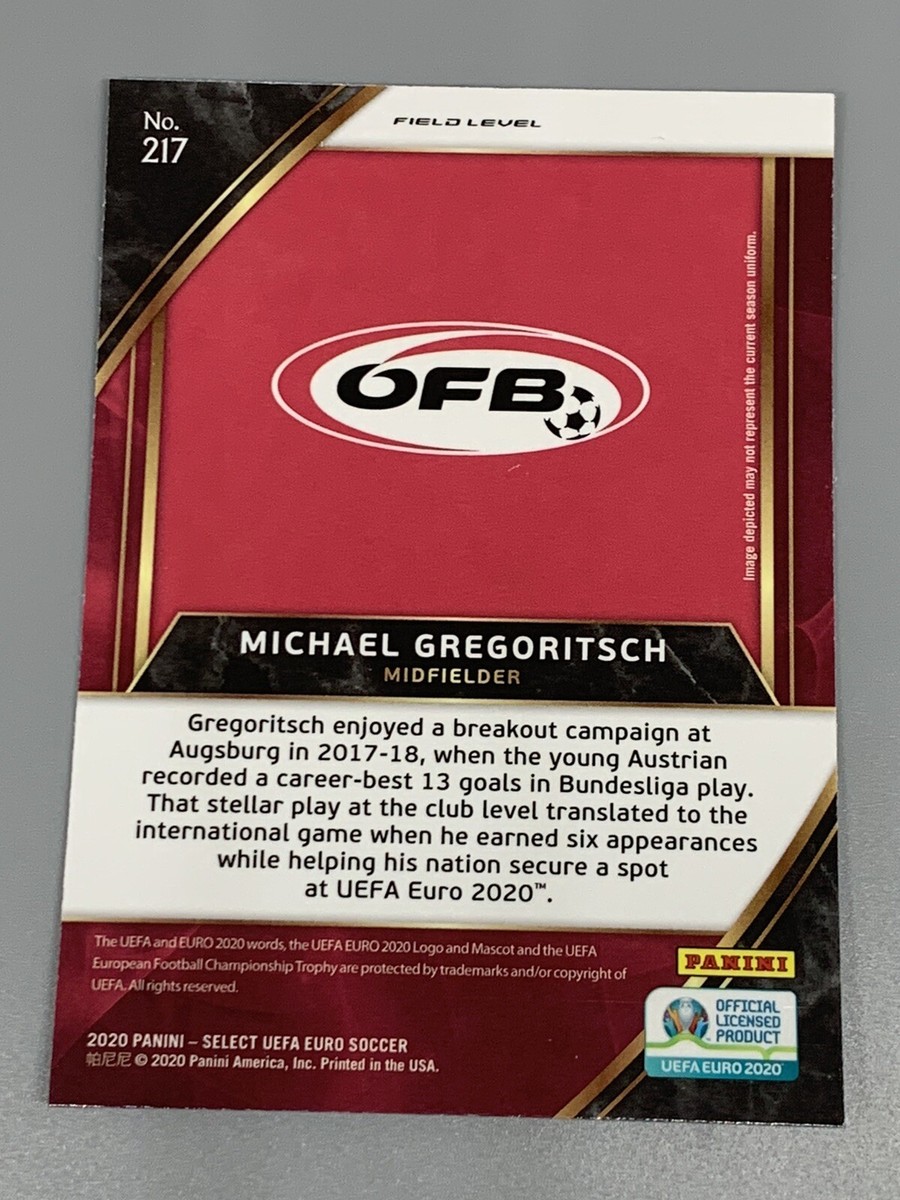 Michael Gregoritsch 2020 Panini Select UEFA Euro Field Level #217