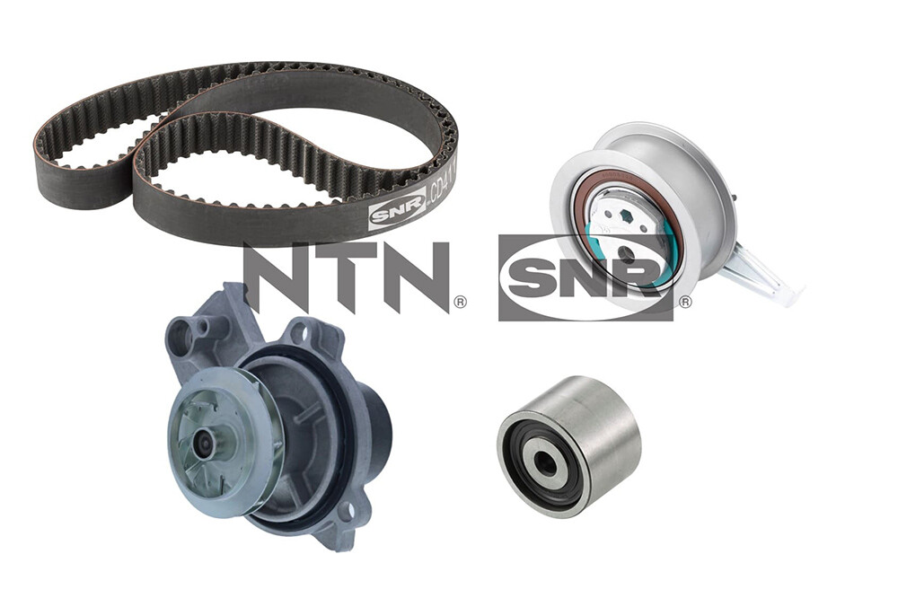 SNR KDP457.830 Kit de distribution avec pompe à eau : résorbez les bruits et risques de casse