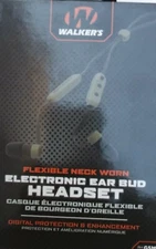 Walkers Electronic Ear Bud Headset GWP-RPHE - FAST SAME DAY SHIP - 88815117807