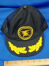 NRA National Rifle Association of America 80s VTG Mesh Trucker Hat Cap Patch
