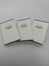 3x CHANEL LES EAUX PARIS DEAUVILLE 0.05oz / 1.5ml Ea EDT Spray Samples NEW