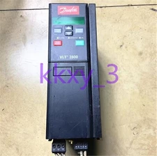1 PCS Used Danfoss inverter VLT2822PT4B20STR0DBF00A00 380V 2.2KW good