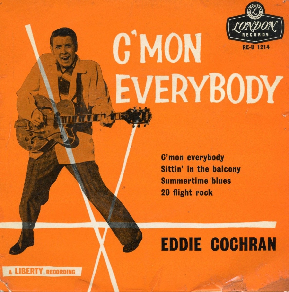 EDDIE COCHRAN / SINGLES ALBUM 【LPレコード】 Eddie Cochran - The Eddie Cochran Singles Album / VG / LP
