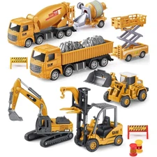 Construction Vehicles Truck Toys, Construction Trucks Die Cast Alloy Truck Head