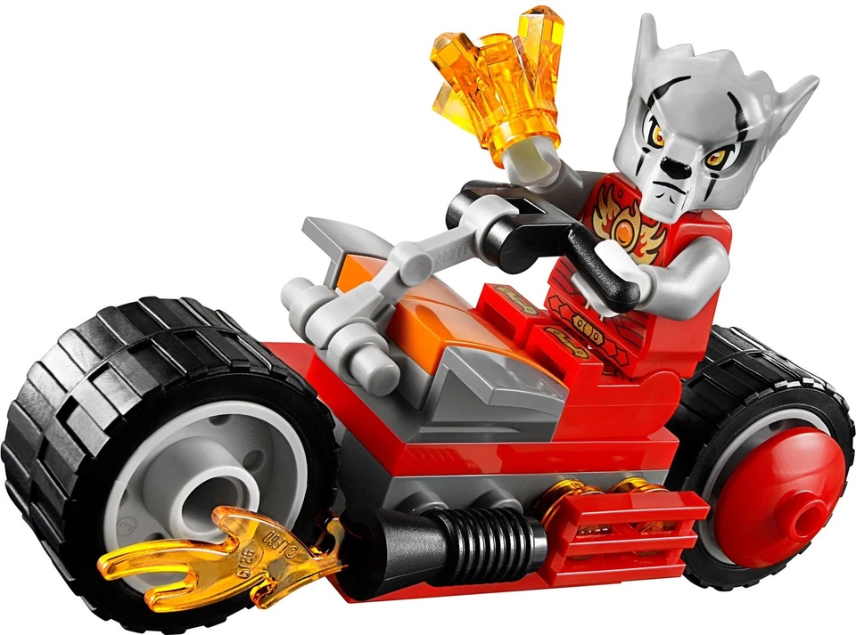 LEGO CHIMA Set No.30265 "Worriz' Fire Bike" - NEW FACTORY SEALED POLYBAG - Image 3 of 3