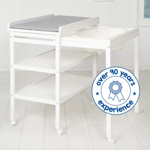 roba Bade-Wickel-Kombi 'Baby Pool' weiß inkl. Wickelauflage 'roba Style' - Bild 13 von 23