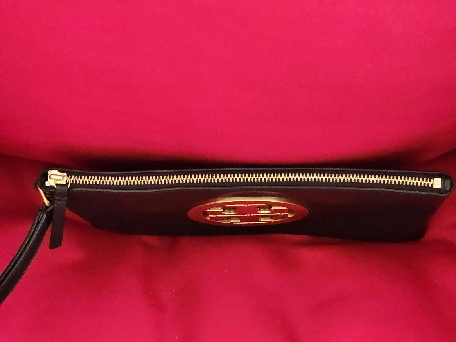 TORY BURCH CHARLIE POCHETTE IN PELLE NERA