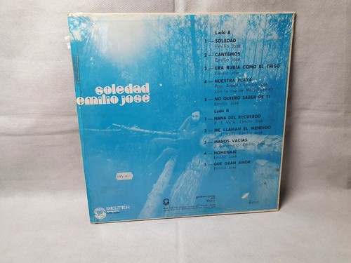 Emilio José – Soledad (Album) - Picture 2 of 2