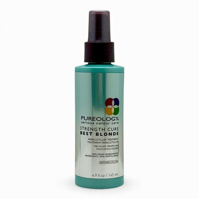 Pureology Strength Cure Best Blonde Miracle Filler Treatment 4.9oz Spray