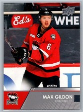 #55 Max Gildon 2021-22 Upper Deck AHL Charlotte Checkers